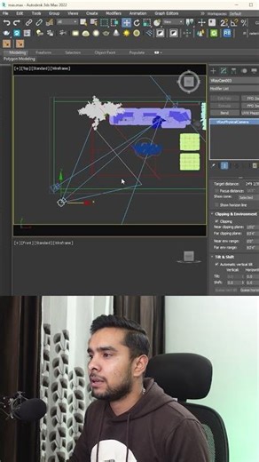 *How to Set a Perfect Corner Camera with Clipping — 3ds Max Quickie 😎*#3dsMax #CGI CameraSetup