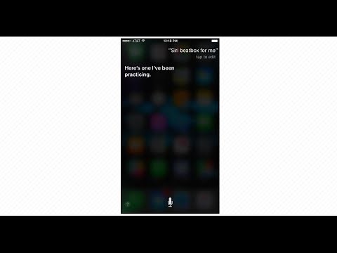 HEY SIRI, BEATBOX FOR ME!