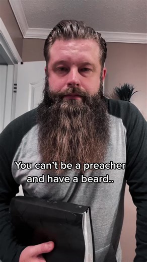 You can’t be a preacher and have a beard #beard #preacher #gospel #GenshinImpact33 #fyp #viral #holybeardz #jesus