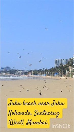 Juhu beach near Juhu Koliwada, Santacruz (West), Mumbai.