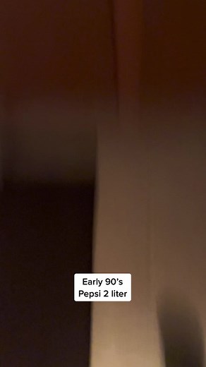 Early 90s Pepsi 2 liter #90spepsi #forgottentreasures #nostalgia #1990sthrowback