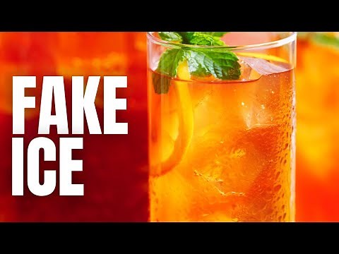 DIY Fake Ice for Drink Photography