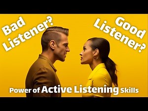 Power of Active Listening | Are You a Good Listener or Bad Listener? | Effective Communication Skill