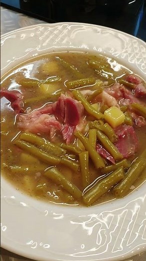 Grüne Bohnen Suppe - wie bei Oma