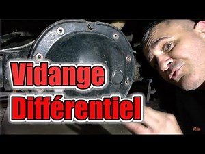 ✅ Rear axle differential oil change