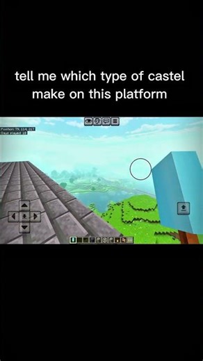 Making castle 🏯 comment your suggestion #minecraft #edit