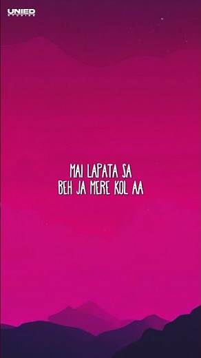 MITRAZ Raabta | Anmol A Lyrics Video #TrendingMusic #PopMusic