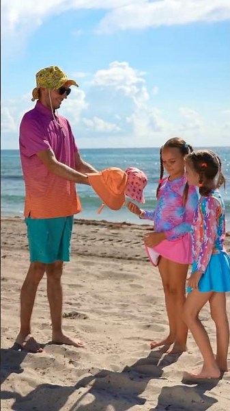 Wear a Sun Hat at the Beach!
