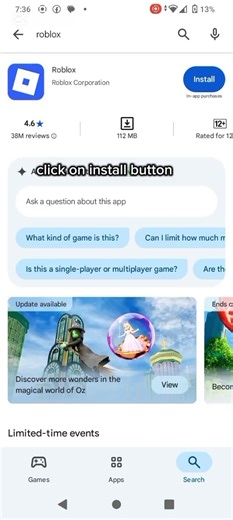 tutorial for downloading Roblox