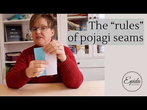 The "rules" of pojagi seams