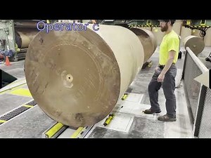 Improving clamp truck safety around unwind stand operators