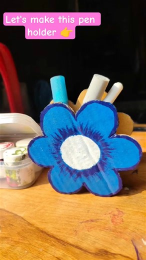 Easy handmade penholder step bystep #diy #viral #1m #craft #craftideas #penholder #trending #shorts