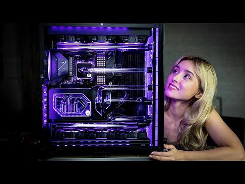 Building My First Watercooled PC Build | RTX 3090 FE 5950x Lian Li Dynamic o11 XL EK Waterblock