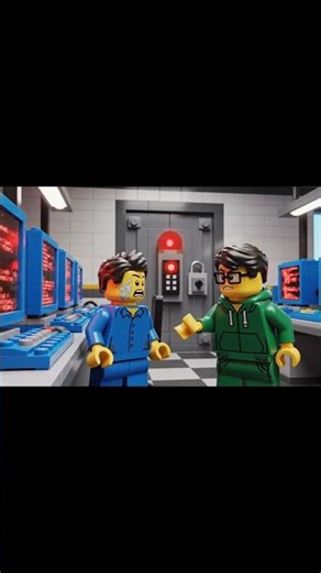 LEGO: COMPUTER LAB BROKEN! LIKE & SUBSCRIBE TO ENTER! #lego #shorts #likeandsubscribe #fyp