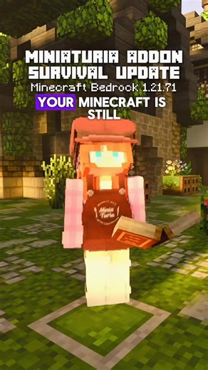 Miniaturia Addon Update for Minecraft Survival Mode