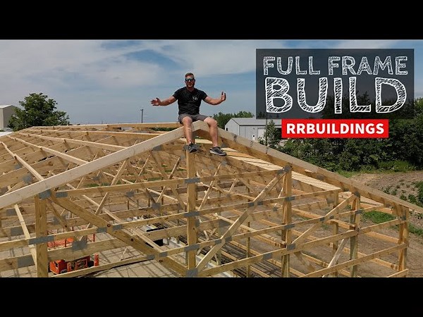 Full Shed Frame Build in 4 Days: Start to Finish with Two Builders