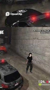 Pretend I was going to let the police surrender me and escape in GTA RP