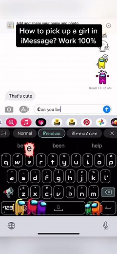 How to Pick Up a Girl in iMessage?