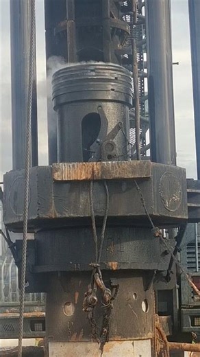 Diesel Piling Machine Hammer guide rod