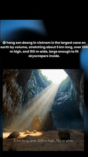 🌏inside the world’s largest cave | hang son doong vietnam hidden underground world