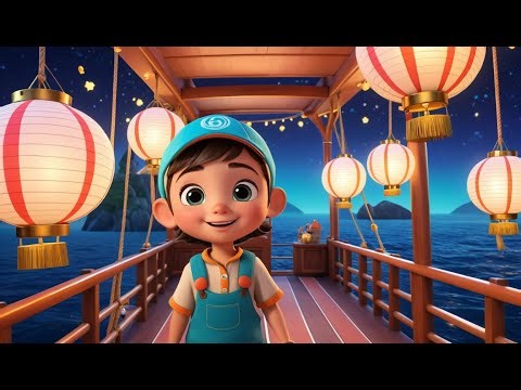 Pirate Ship Voyage to Number Island | Fun Kids Nursery Rhyme Adventure