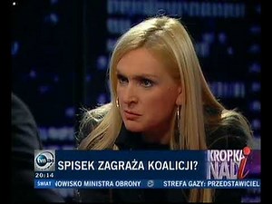 Monika Olejnik & Andrzej Lepper - Kropka nad i TVN24 18.12.2006