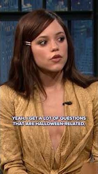 Jenna Ortega and Seth look back on some of their homemade Halloween costumes 🎃