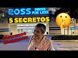 5 Secretos de ROSS DRESS FOR LESS QUE NO SABIAS!!