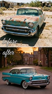 Restoring an Icon: 1957 Chevrolet Bel Air #classiccars #classiccarrestoration #vintagecar | Muscle Resurrection