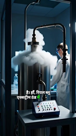 Oxygen is invisible — but it can turn blue