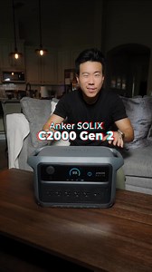  Meet Anker SOLIX C2000 Gen 2. ⚡️ 2,400W rated output, 4,000W peak. ❄️ Power 99% of appliances with ease.  Grab the launch deal of $700 off now. | Anker SOLIX | Facebook
