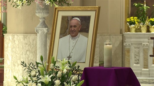 Diocese of Scranton holds memorial mass in honor of Pope Francis