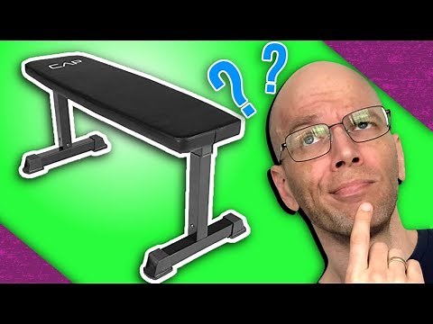 CAP Flat Weight Bench Unboxing & Assembly