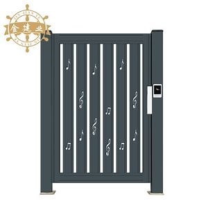 [Hot Item] Smart Aluminum Door with Automatic Facial Recognition Technology