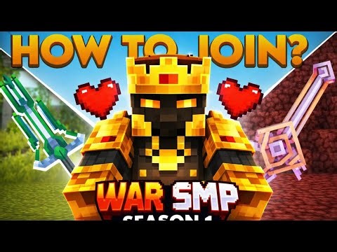 How to join War Smp Season 1!!🥳😁😀