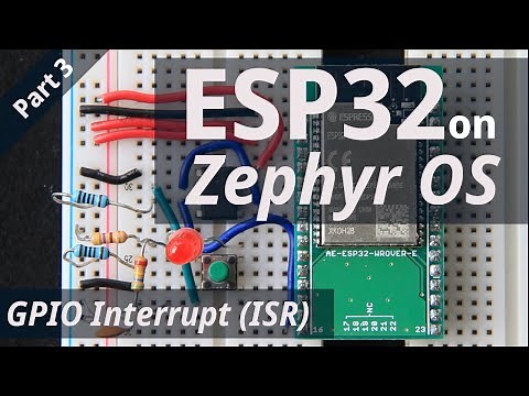 [#3] ESP32 on Zephyr OS: GPIO Interrupt (ISR) [Part 3]