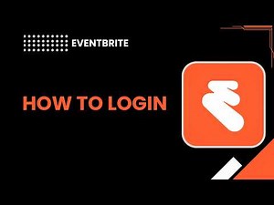 How to login into the event brite app
