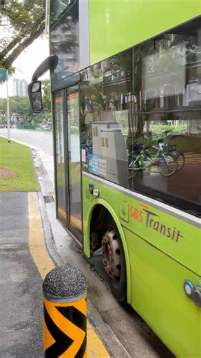 SBS Transit MAN A95 Euro 6 Batch 5 Departing Bus Stop SG6174E