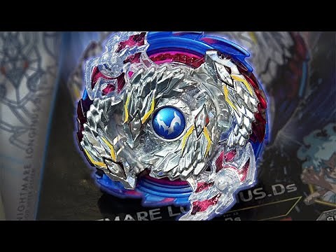 Nightmare Longinus .Ds Starter (B-97) Unboxing & Review! - Beyblade Burst God/Evolution!