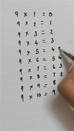 9 table trick |# simple trick #maths trick #trick # shorts #trending #9table #table #viral videos