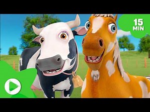 ¡Maratón de Episodios Divertidos! 🐮 Serie La Granja de Zenón | El Reino Infantil