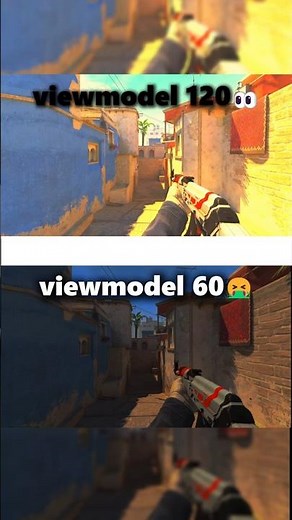 120 Viewmodel completely changes everything #cs2 #csgo #counterstrike #shorts #tutorial