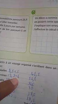 Genie des math +Exercice CM2