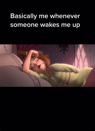 #notamorningperson #justletmesleep #frozen #princessanna