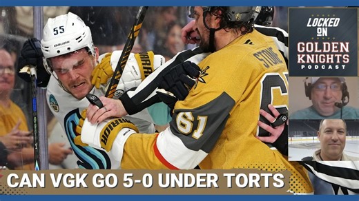 Vegas Golden Knights SURGE as Seattle Kraken SPIRAL Out of Control, Can Torts go 5-0 | VGK Podcast