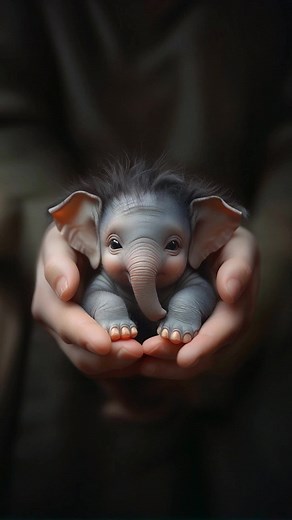 Look at these cute elephant sisters 🥰 #cute #tiny #animals #baby #elephant