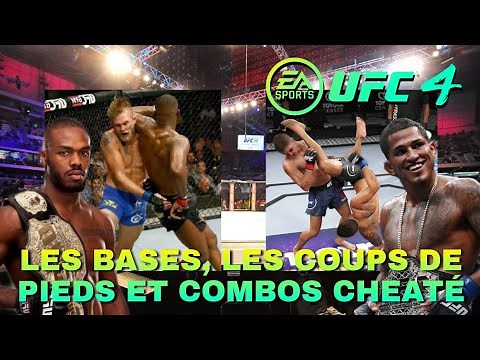 UFC 4 | LES BASES - LES COUPS DE PIEDS ET LES COMBOS CHEATÉS ! #ufc4 #tutorial #tutoufc4