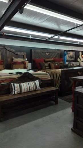 482 reactions · 12 shares | ✨ Transform your bedroom into a mountain retreat ✨ The Alpine Crest Bed combines solid wood craftsmanship with bold, rustic design — a true statement piece built for Western-inspired luxury living. ️癩 Tag someone who would never want to get out of this bed  #RusticLuxury #WesternStyle #HomeInspo #RusticDecor #LuxuryLiving | The Vault Rustic Furniture | Facebook