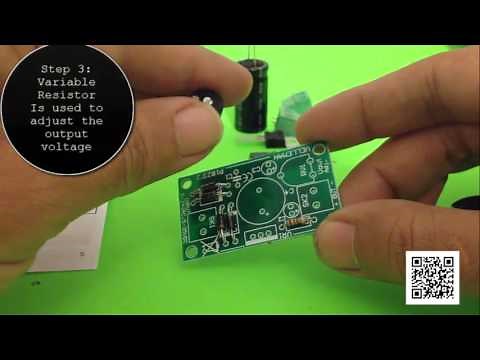 Building And Testing The Velleman 1A Power Supply Kit K1823