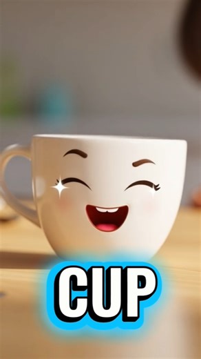 Mình là cốc đây. Đố bạn tên tiếng anh của mình là gì?